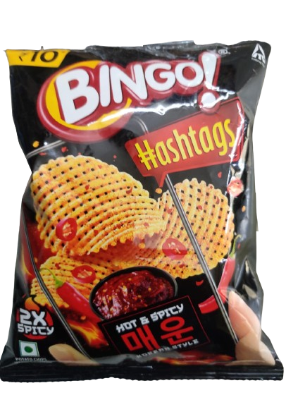 Bingo Hashtags 2X Hot & Spicy 20G