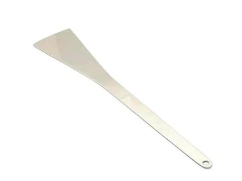 Trishav Indolium Dosa Kallu | Indolium Polished Dosa Tawa - Single Handle Dosa kal - 13 Inch with Stainless Steel Classic Palta-Turner- Silver