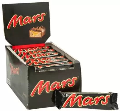 24x Mars Chocolate Bars, (Pack of 24) - 51g each