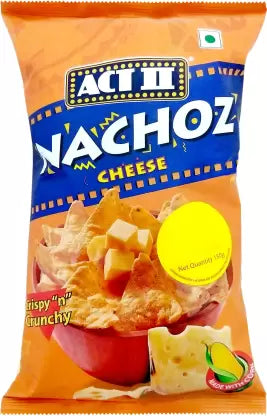 25x ACT II Cheese Nachos Chips - 60g each - Pack of 25