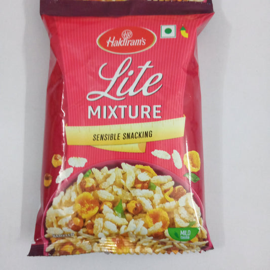 50x Haldirams Namkeen - Lite Mixture (Del), Pack of 50 (42 g each)