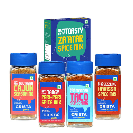 CRISTA Global Multipurpose Seasonings Combo Pack