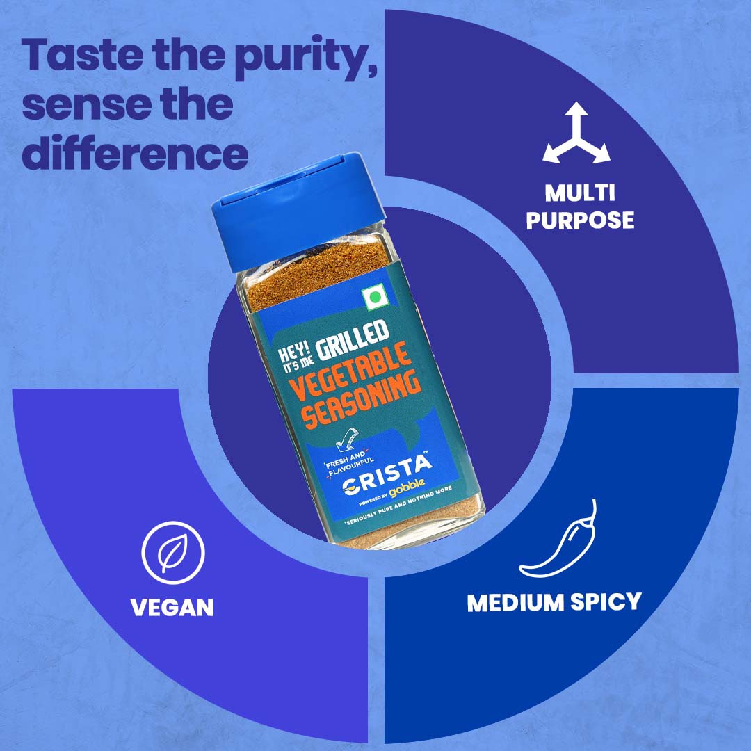 CRISTA Berbere and Vegetable Seasoning Combo Pack