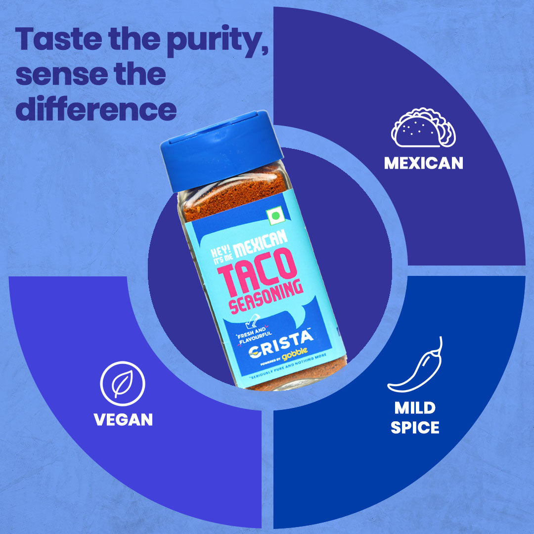 CRISTA Za'atar and Taco Seasoning Combo Pack