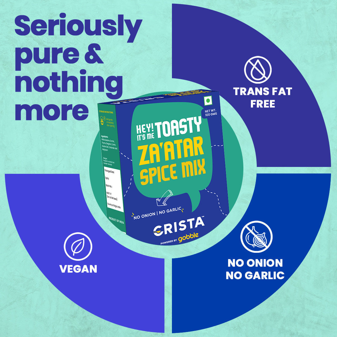 CRISTA Za'atar and Taco Seasoning Combo Pack