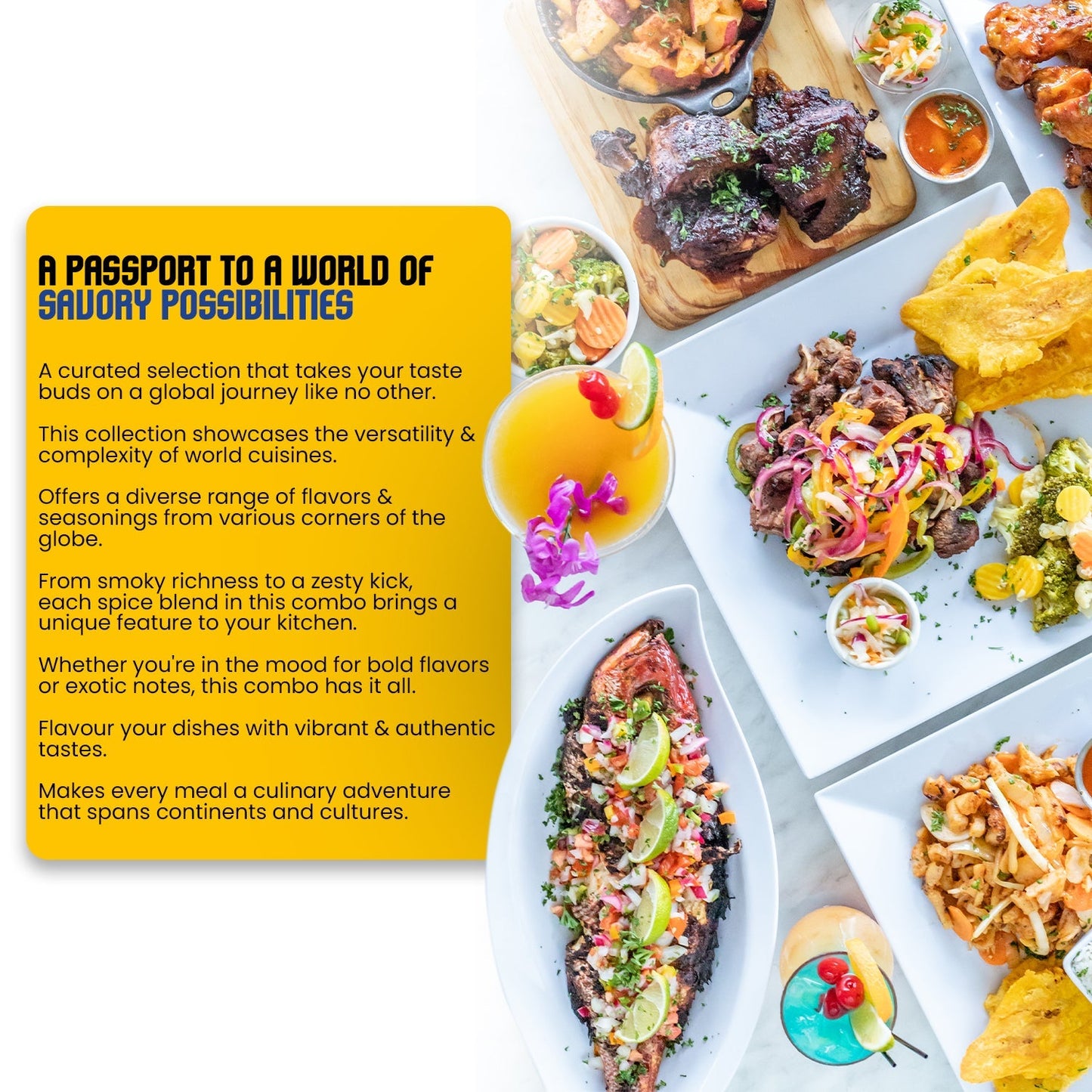 CRISTA Global Flavours Combo