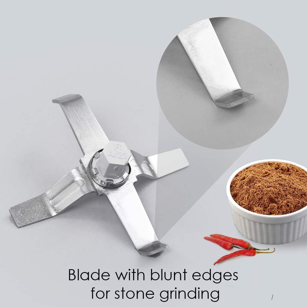 Wonderchef Renewed Sumo Mixer Grinder | 1000W | 3 Stainless Steel & 1 Fruit Filter Jar | Long Motor Life