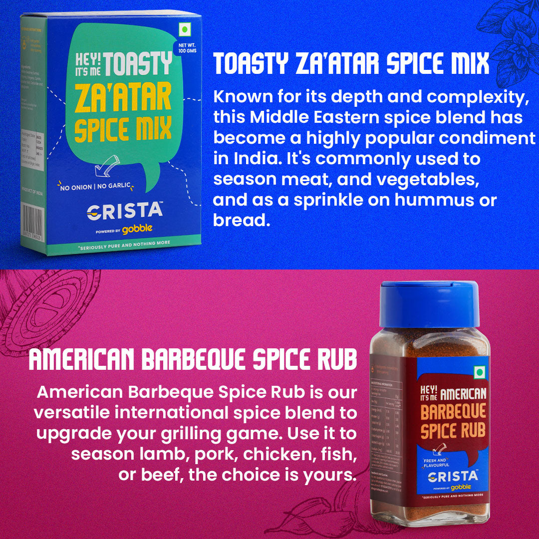 CRISTA Global Flavours Combo