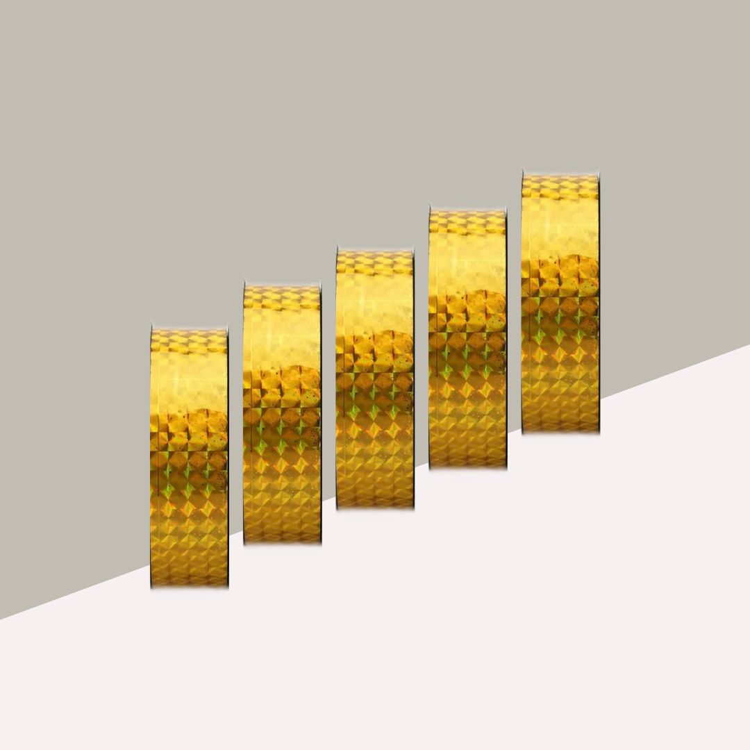 Sparkle Tape - Golden ( Pack of 1 )