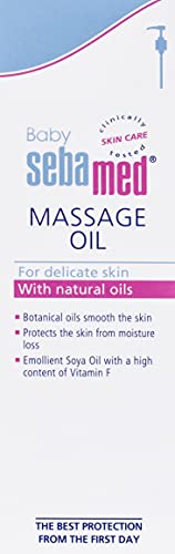 Sebamed Baby Massage Oil 150 ml| With Soya Oil|Non- greasy|Ideal for newborn |