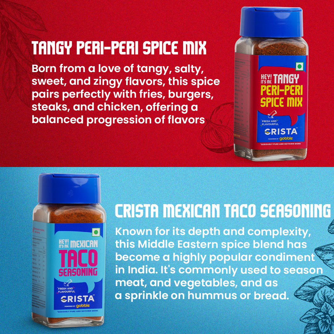 CRISTA Global Flavours Combo