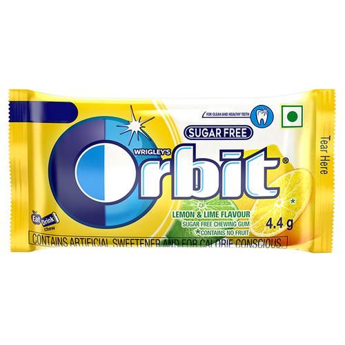 Wrigleys Orbit Sugar Free  Lemon & Lime Flavour, 140g (Pack of 20)