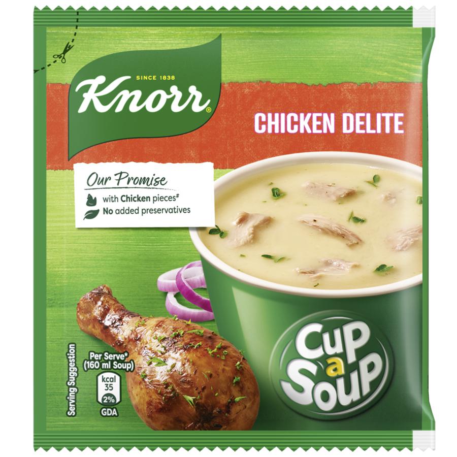 50x Knorr Cup-A-Soup - Chicken Delite, 10 g