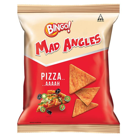 50x Bingo Mad Angles Chips Pizza -AAAh, Pack of 50 (36.5 g each)