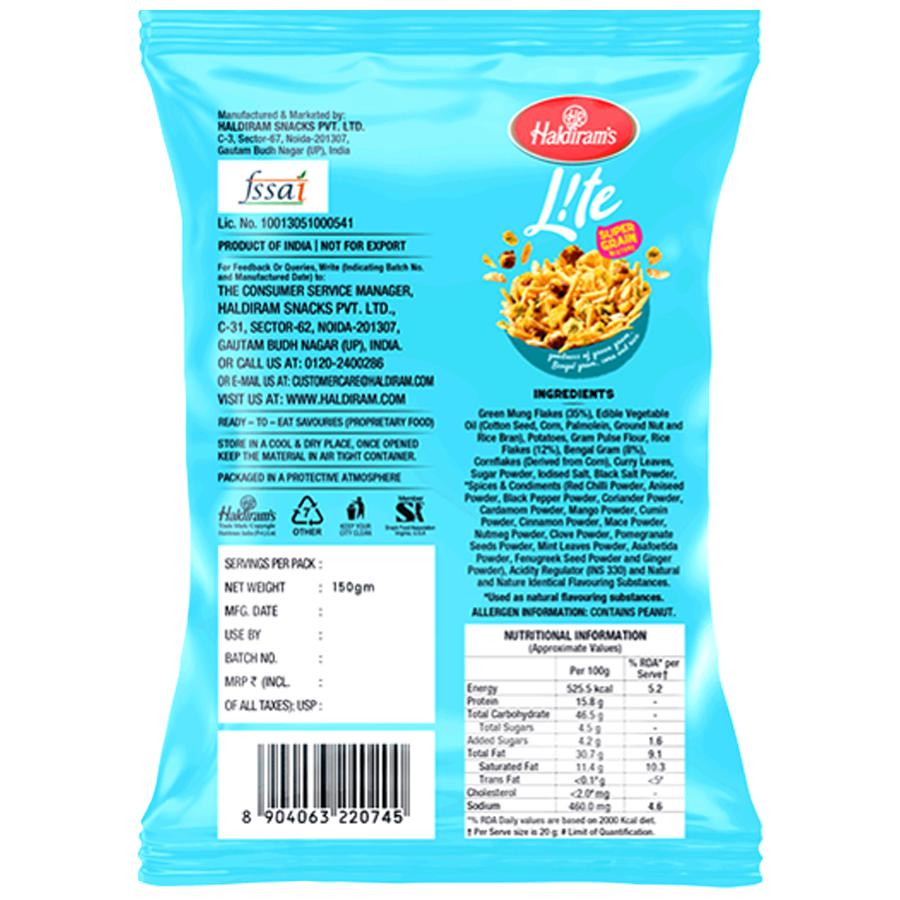 5x Haldirams Super Grain Mixture - Lite, Sensible Snacking, Rich In Taste, Pack of 5 - 150 g each