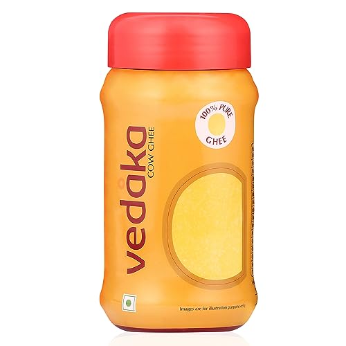 Amazon Brand - Vedaka Cow Ghee | 1 Litre Jar | Rich Aroma