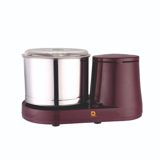 VIJAYALAKSHMI | MUDRA Plus 2 Litre | Heavy ABS Body Wet Grinder, 2L (Cherry) | with Coconut Scrapper & Atta Kneader Attachment.