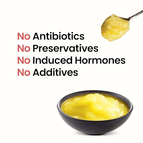 Sid’s Farm Desi Cow Ghee - 350g | Aromatic and Granular | Made With Safe Tested A2 Milk | Free From Antibiotics, Preservatives and Induced Hormones | Glass Jar