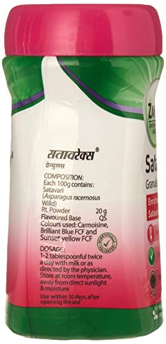 Zandu Satavarex Granules, 210 g