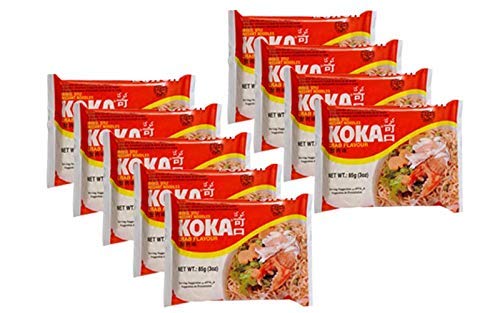 40x KOKA Oriental Instant Noodles Crab flavour - Pack of 40
