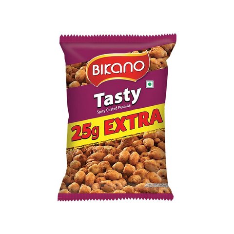 5x Bikano Tasty Peanut Namkeen - Pack of 5 (200g each)