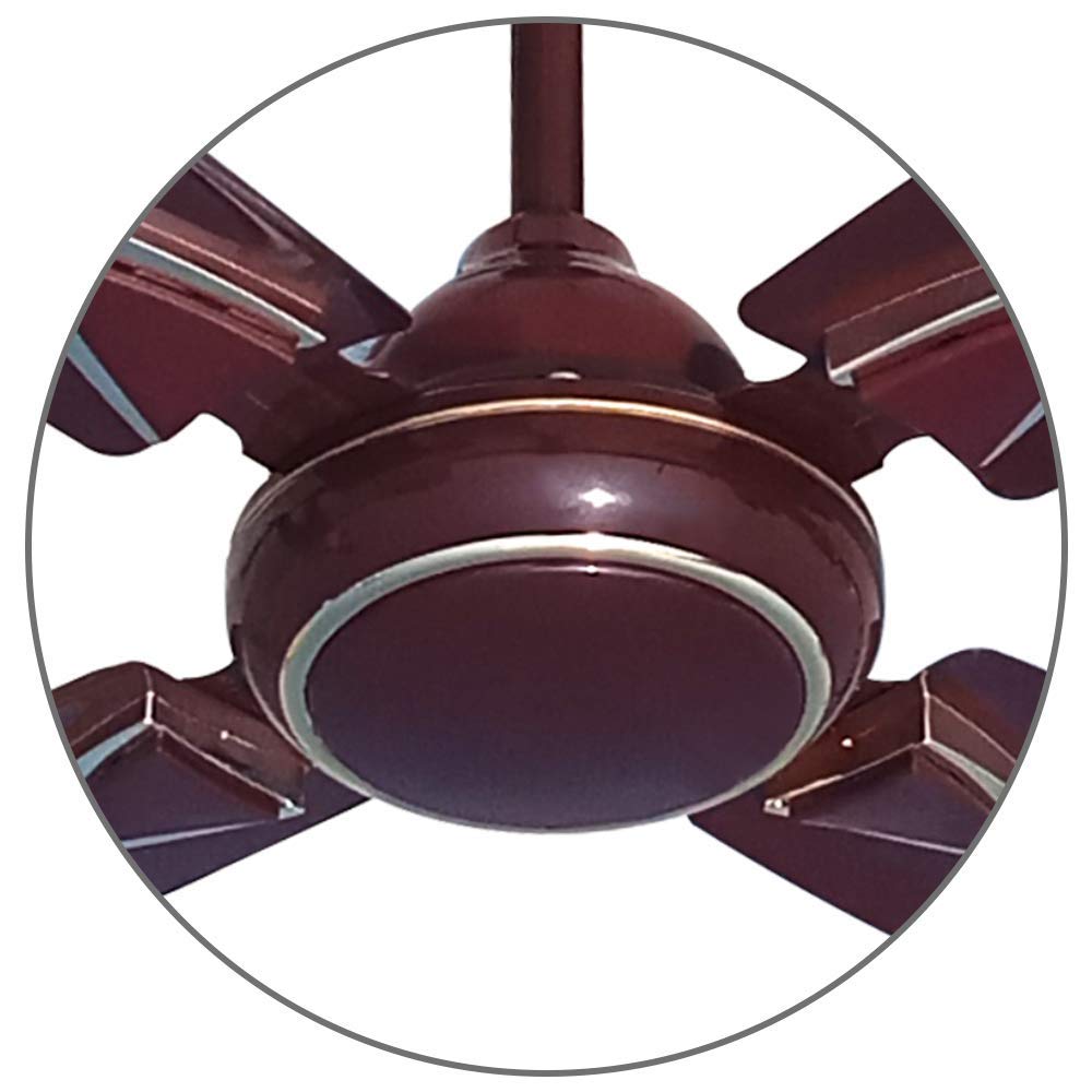 ACTIVA 850 RPM HIGH Speed Galaxy-1 (600 MM) 4 Blades Anti dust coating Ceiling Fan with 2 Years Warranty (Deco Brown)