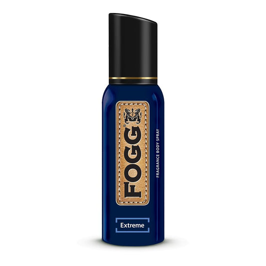 4x Fogg Fantastic Extreme No Gas Deodorant for Men, Long Lasting Perfume Body Spray, 150 ml each - Pack of 4