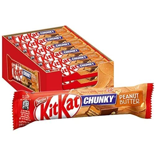 24x KitKat Chunky Peanut Butter, Pack of 24 - 42 g each
