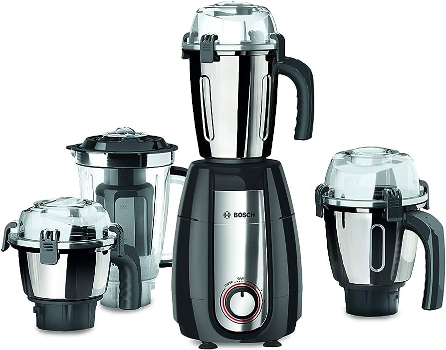 Bosch Truemixx Pro 1000 Watts Mixer Grinder, Grey