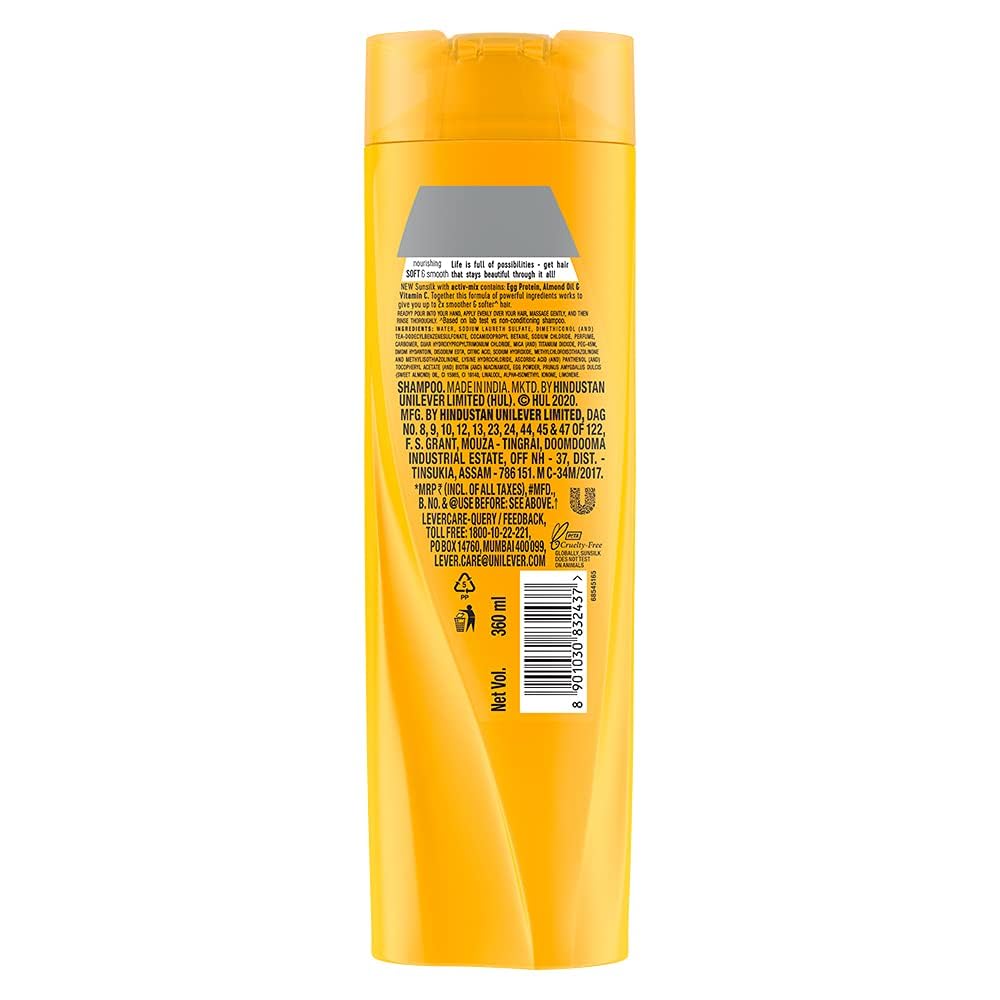 Sunsilk Nourishing Soft & Smooth Shampoo 340 ml