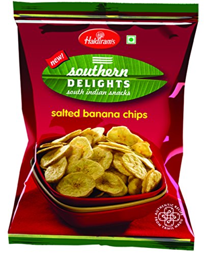 5x Haldiram's Nagpur Banana Chips - Salted, Pack of 5 (200g each)