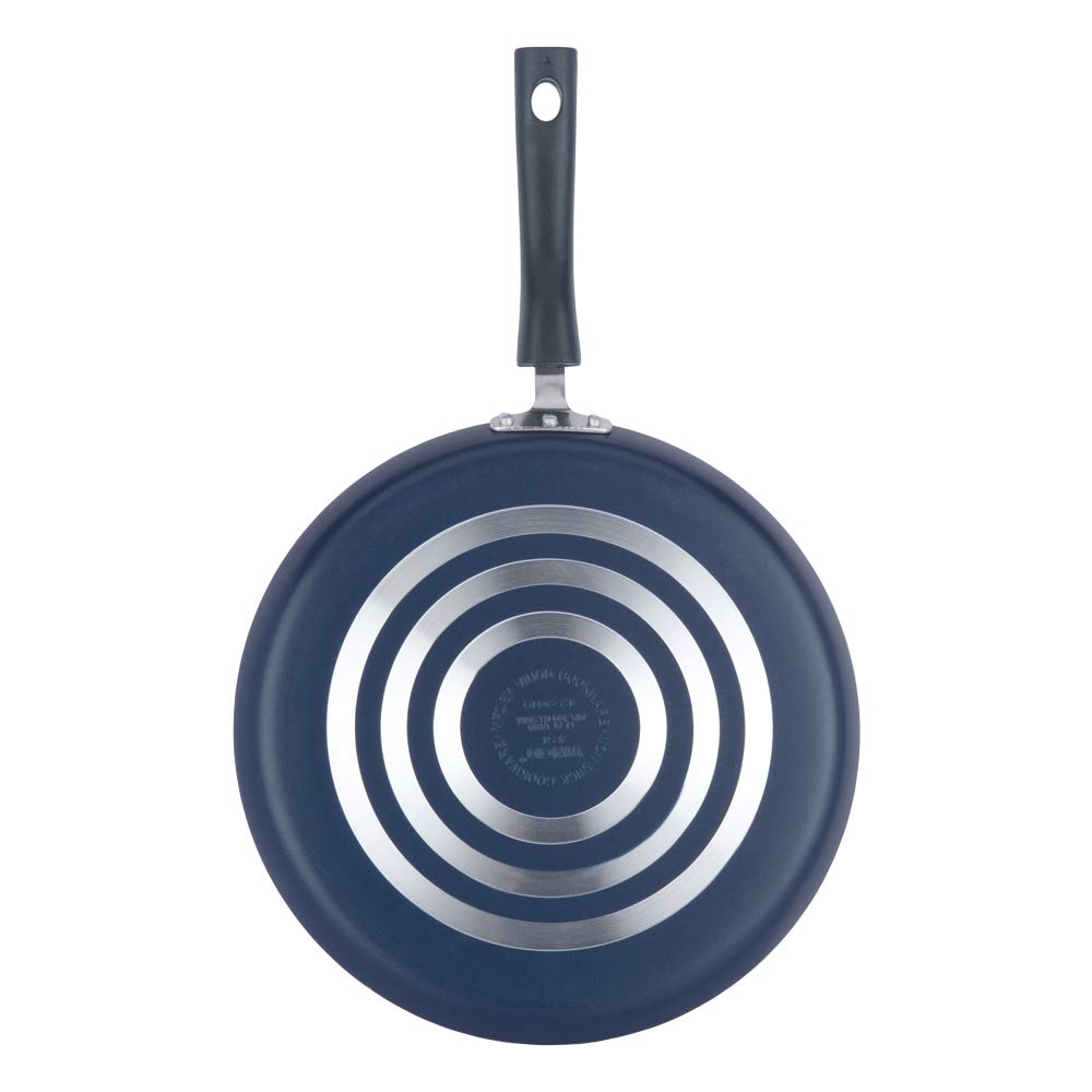 Vinod Zest Aluminium Non Stick Dosa tawa - 32 cm | Flat Bottom Tawa | 5 mm Extra Thick | 3 Layer Ceramic Coating | Metal Spoon Friendly | Gas Base - 2 Year Warranty
