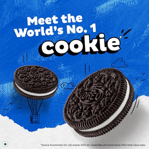 Cadbury Oreo Pokémon Vanilla Flavour Creme Sandwich Biscuit Mega Family Pack, 876.75 g