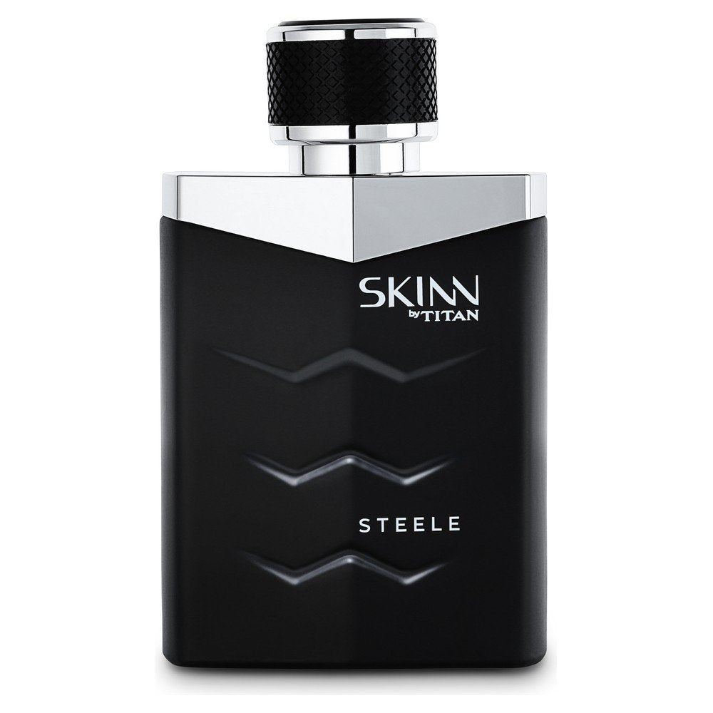 Skinn By Titan , Steele Long Lasting Fresh Edp For Men - 100 Ml Perfume For Men Liquid Eau De Parfum For Men Premium Fragrance Grooming Essentials