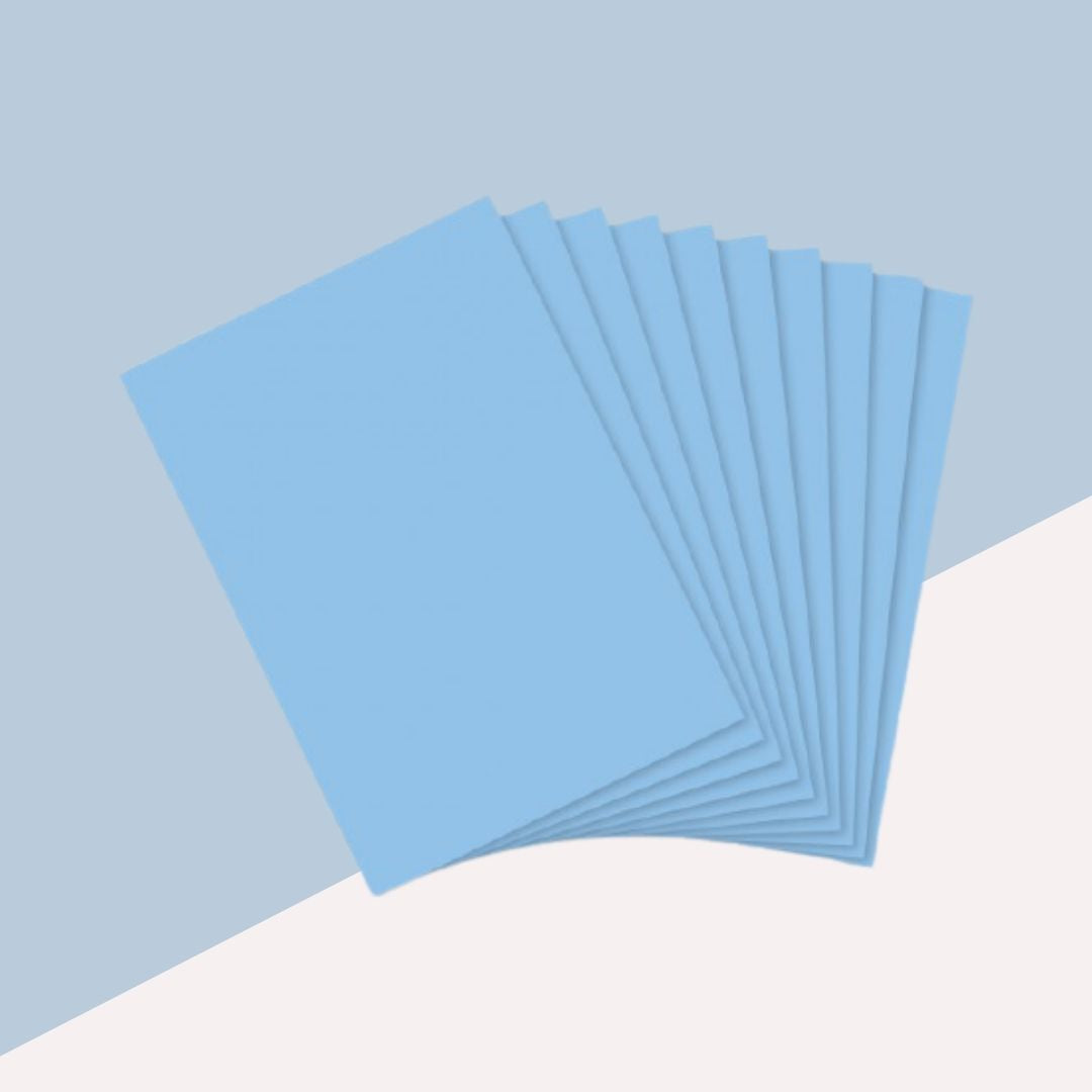 A4 Multipurpose Pastel Paper - Light Blue ( Pack of 20 )