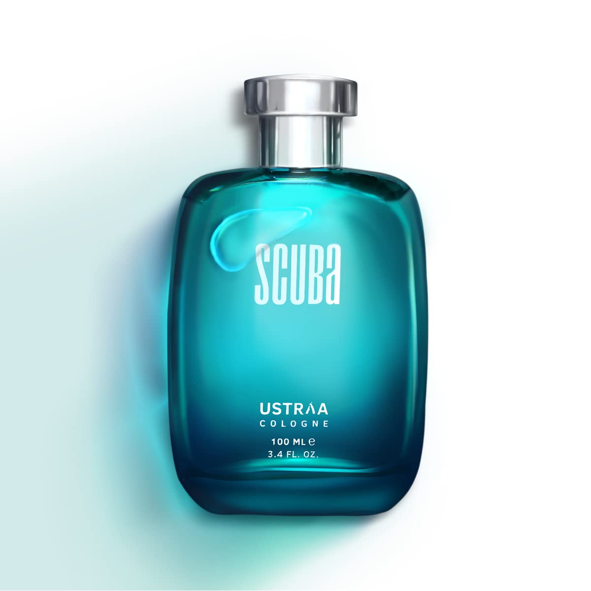 Ustraa Scuba Cologne - 100ml - Perfume for Men | With lively, spicy and deep aquatic notes | Ideal for day occasions | Long-lasting fragrance with no gas