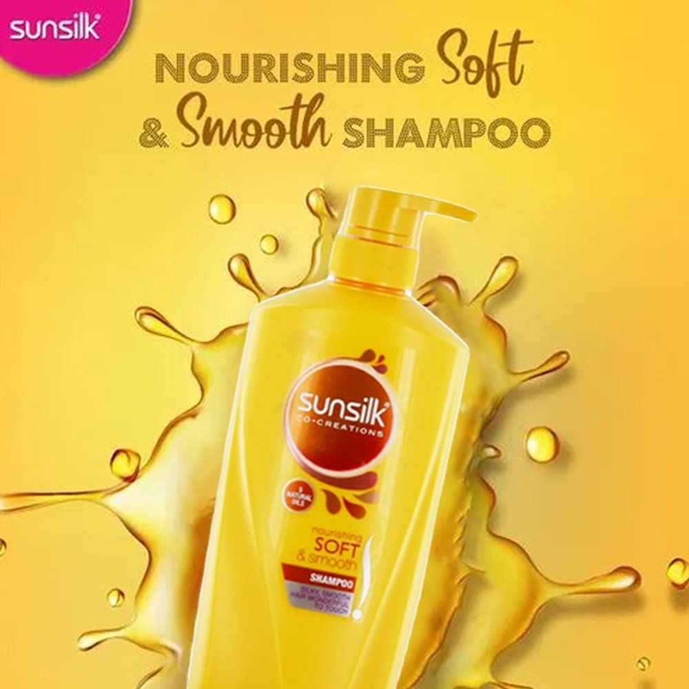 Sunsilk Nourishing Soft & Smooth Shampoo, 650 ml