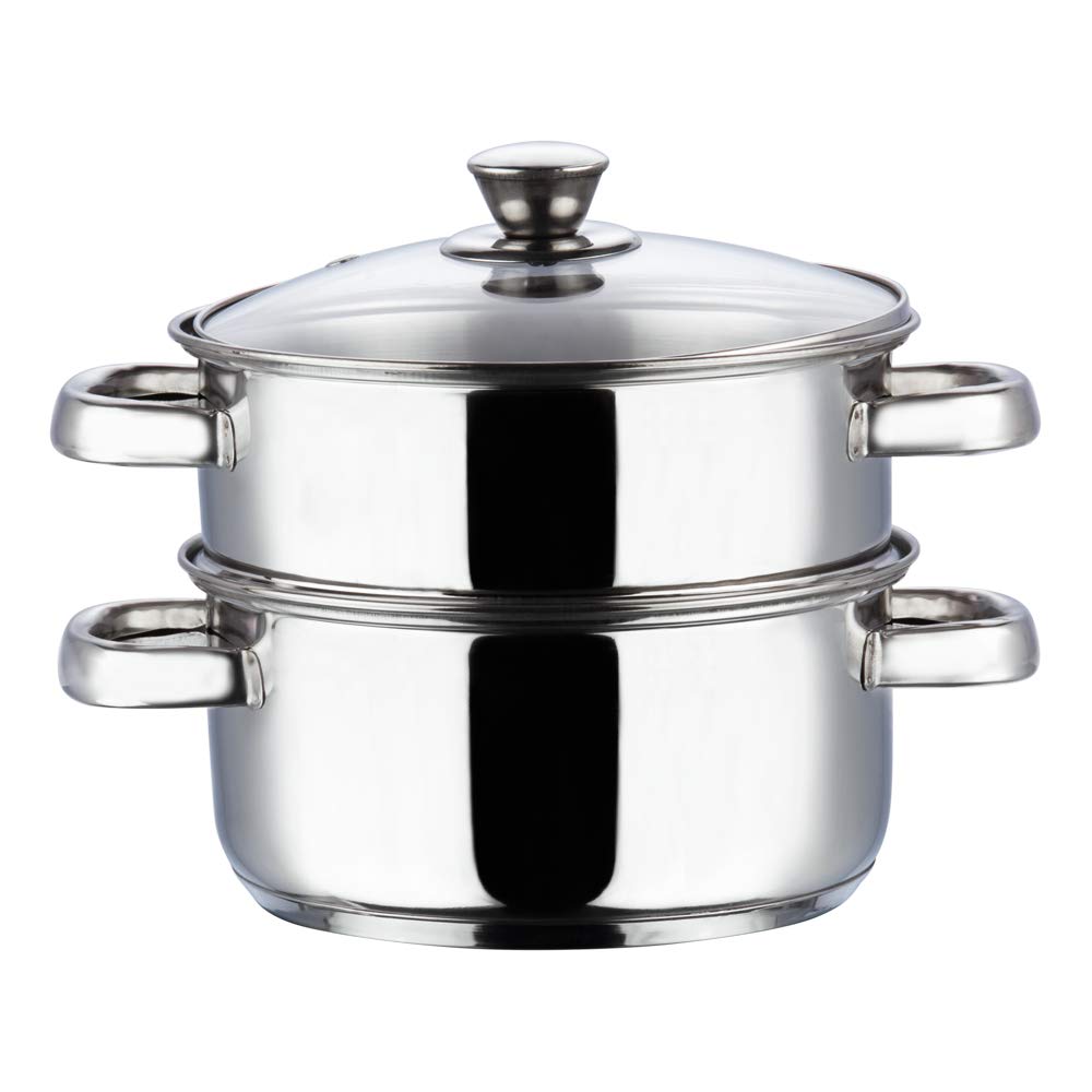 Vinod Cookware 20 cm 2 Tier Steamer