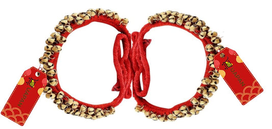 UAPAN Brass Ghungroo Bells Payal for Bharatnatayam (50+50)