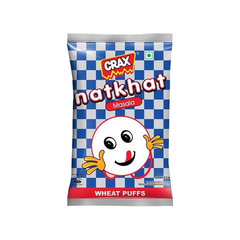 25x Crax Masala Natkhat - Pack of 25 (63g each)
