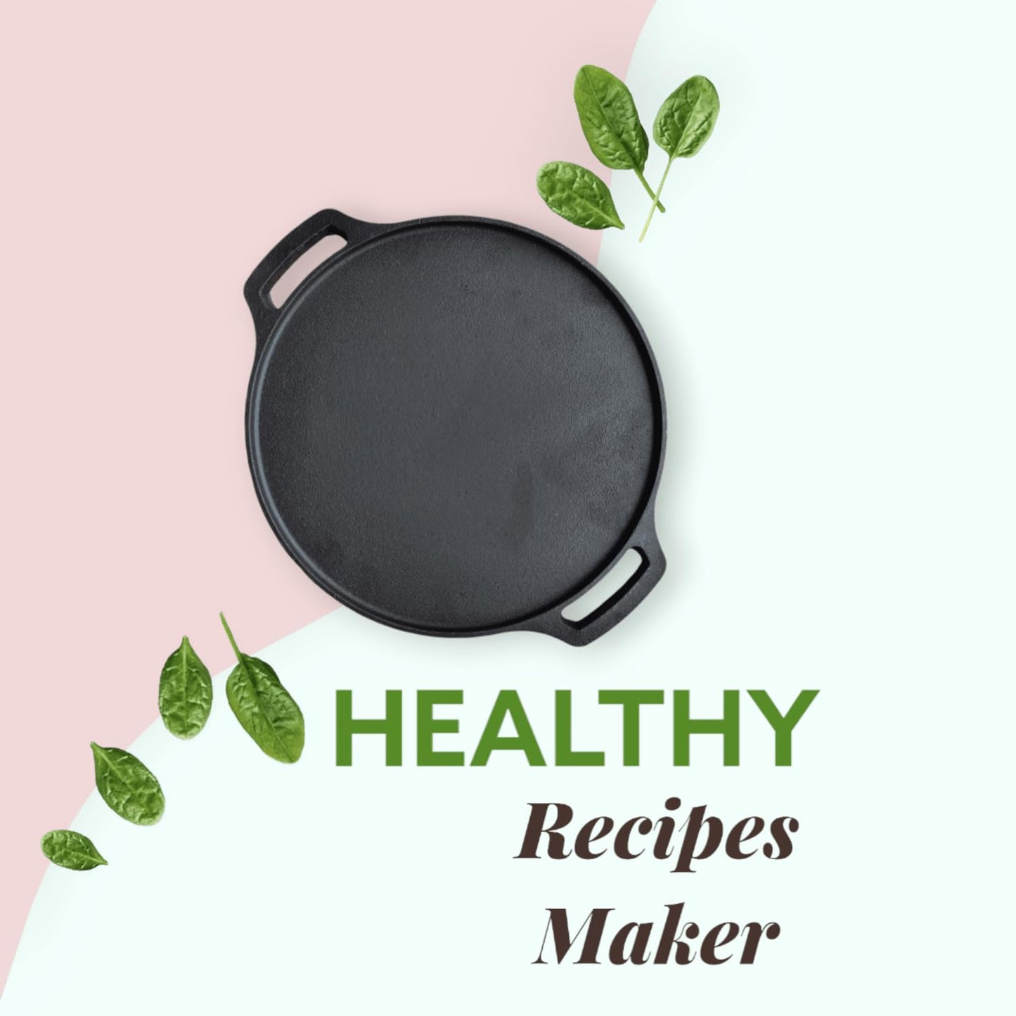 TRUSTARA Pre-Seasoned Cast Iron Tawa for Dosa/Chapathi/Roti | 29 cm, 2.7kg| Gas & Induction Stove-Friendly | Non-Stick, Pre-Seasoned Tawa, Long Lasting & Toxin-Free, No Chemical Coating, Black -A7