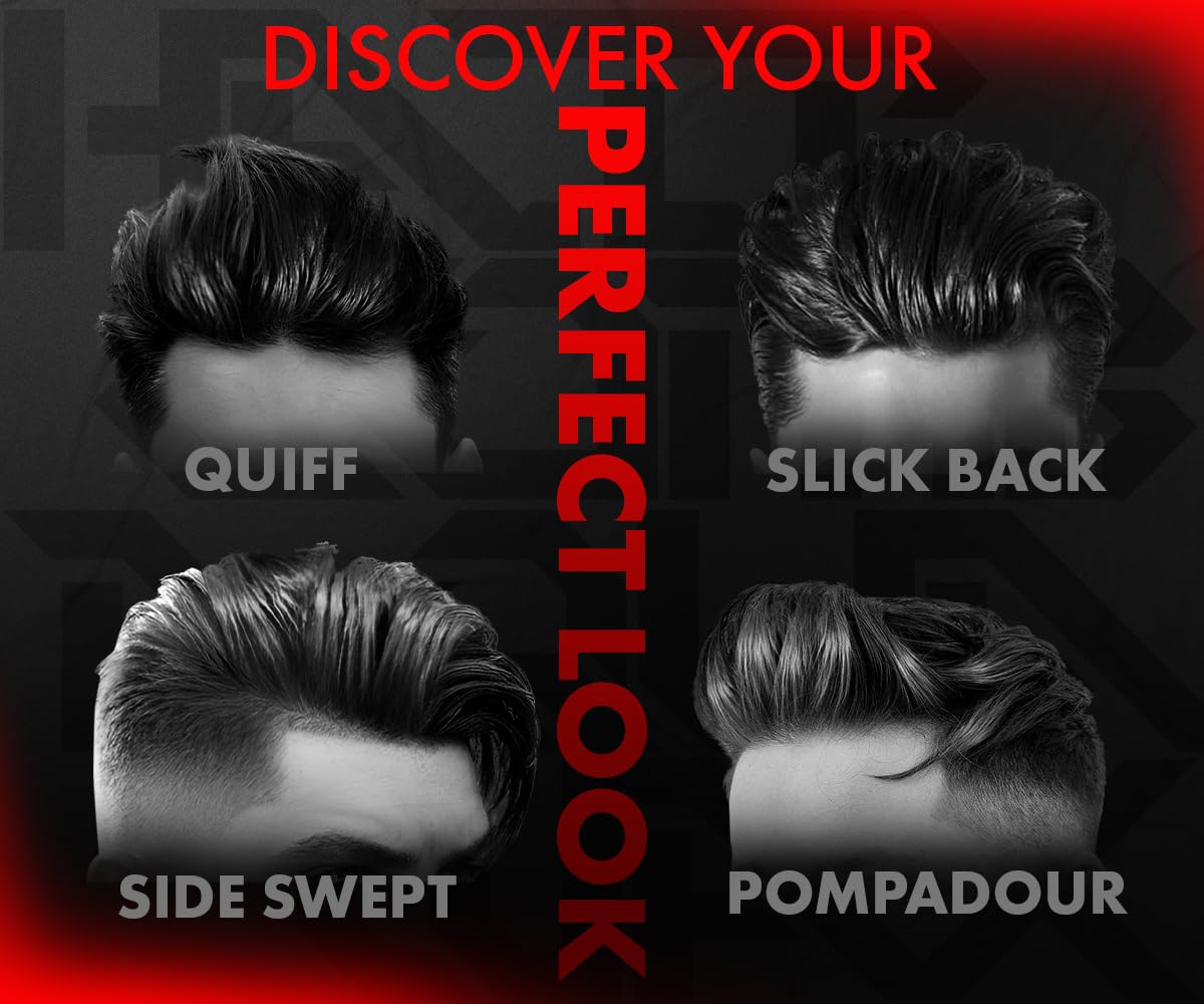 UrbanGabru Aqua Hair Wax | Hair Wax For Men Strong Hold High Shine 260 Ml | 2-In-1 Men Hair Styling Wax | Wet Look