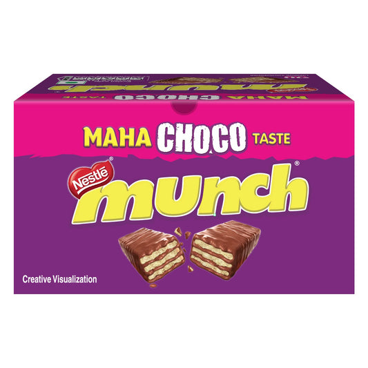 42x Nestle Munch Maha Choco Taste, (42 units,18g each)