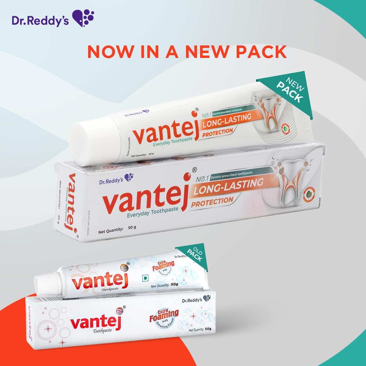 Vantej : Sensitivity Protection Toothpaste | 50 Grams | Gives Long Lasting Sensitivity Protection and Tooth Sensitivity Healing| Nutrition for Teeth| Rebuilds Tooth Enamel | Strengthens Teeth inside out| Dentist Recommended| Vegan Toothpaste | Desensitizi