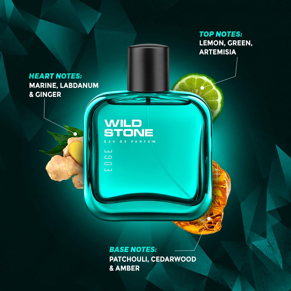 Wild Stone Edge Perfume for Men, 50ml