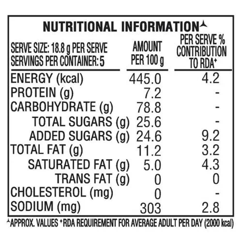 25x Parle -G Oats & Blueberry Biscuits,62.5 G each - Pack of 25