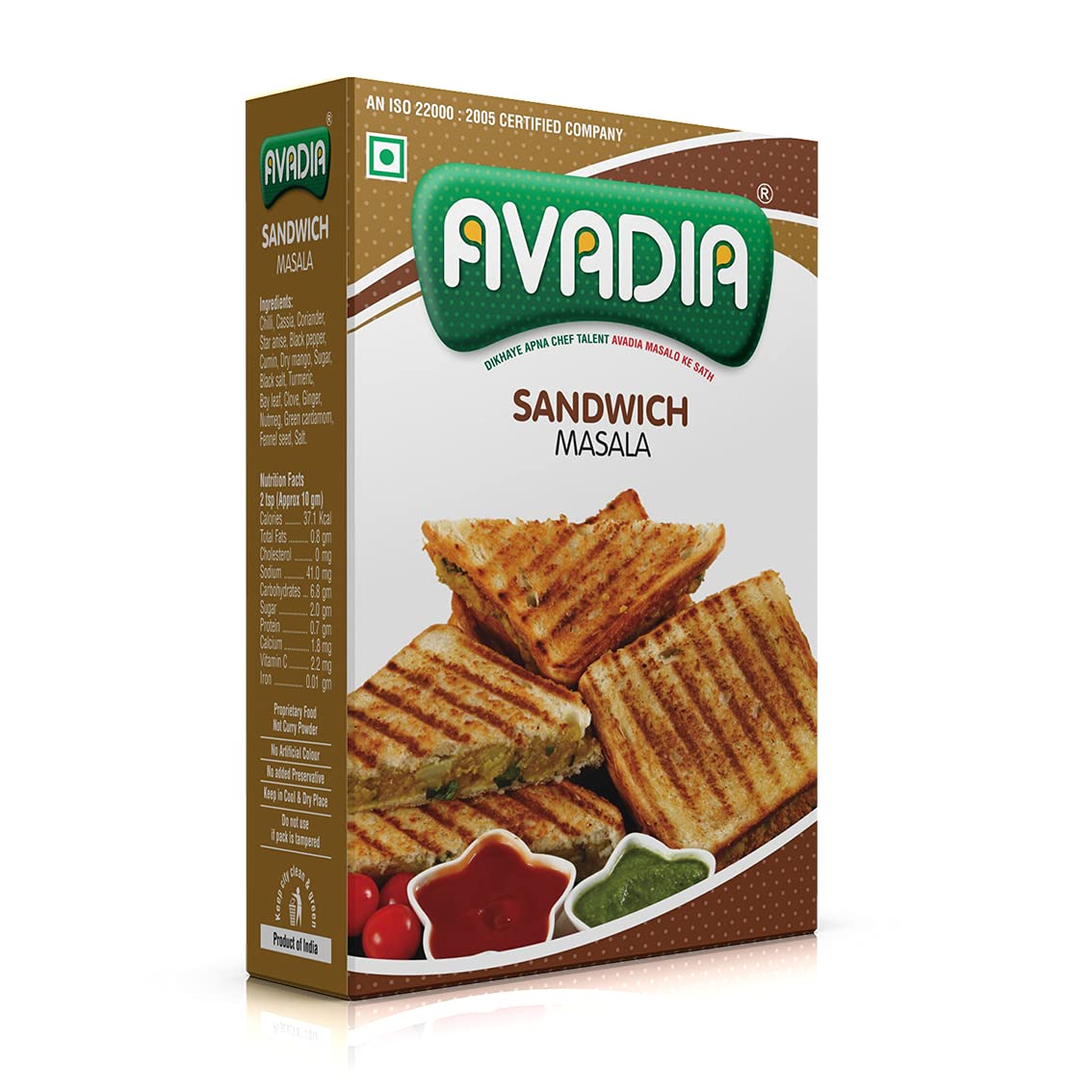 Avadia Sandwich Masala (250Gm)