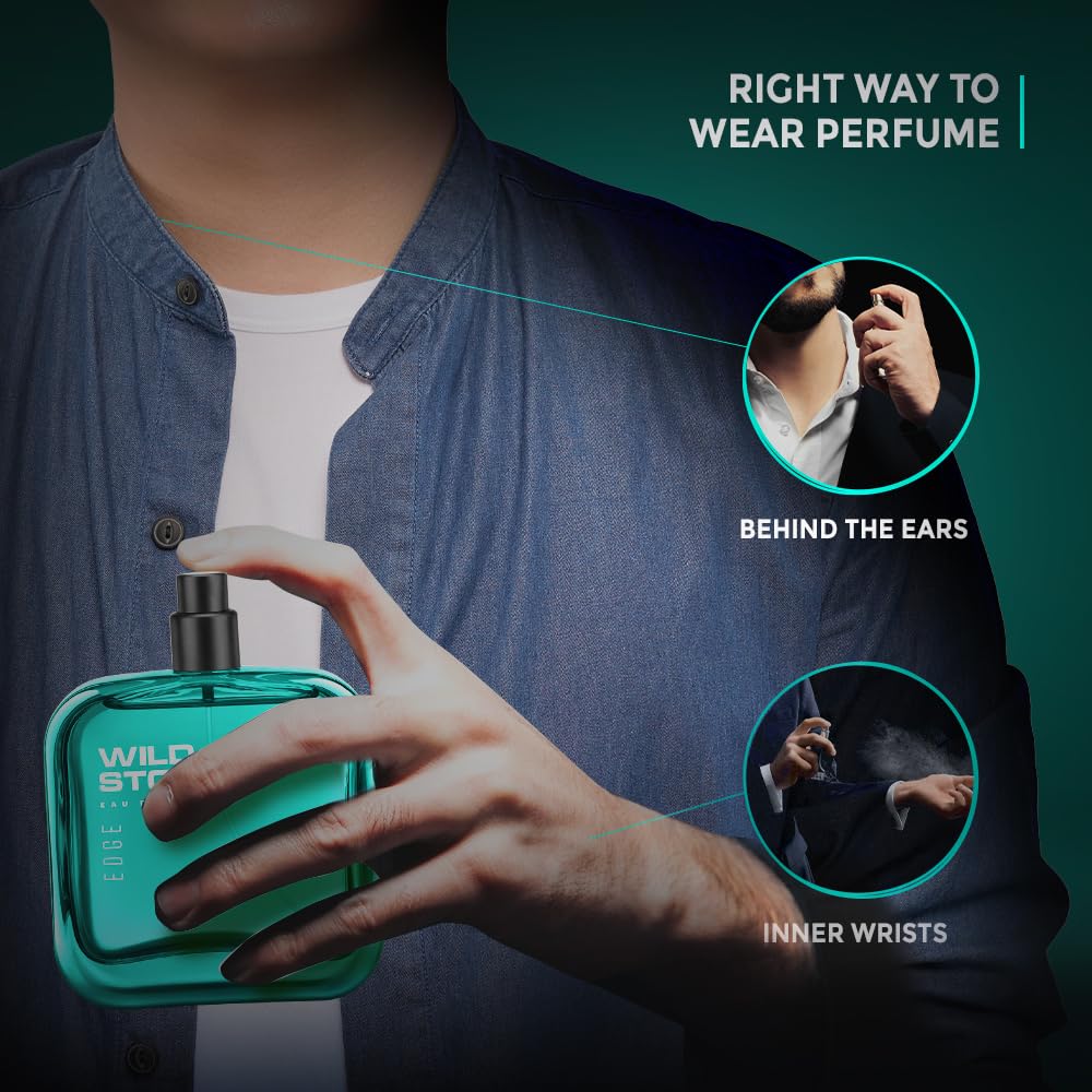 Wild Stone Edge Perfume for Men, 50ml