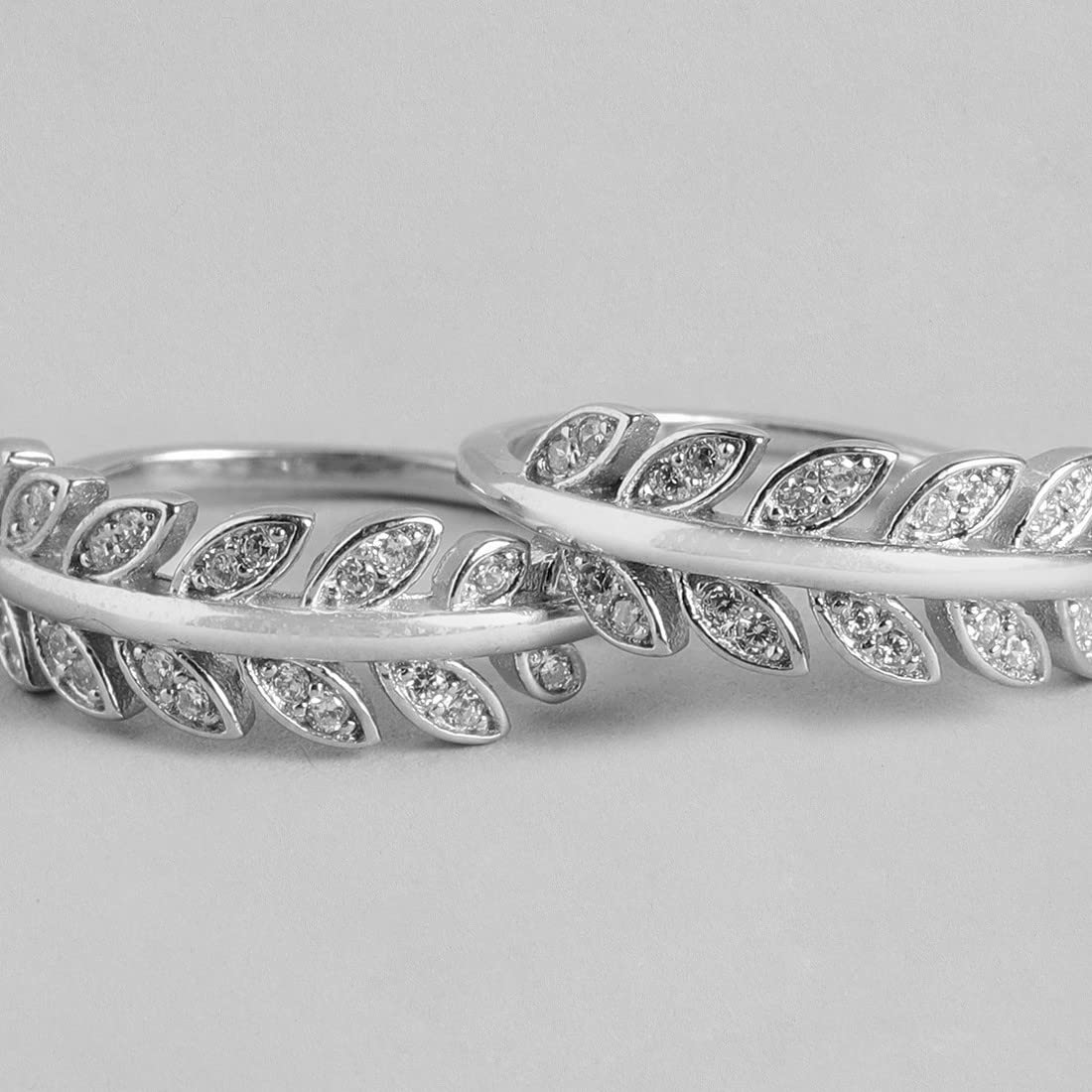 ZAVYA 925 Sterling Silver Rhodium Plated Toe-ring |Gift for Women and Girls | With Certificate of Authencity and 925 Hallmark