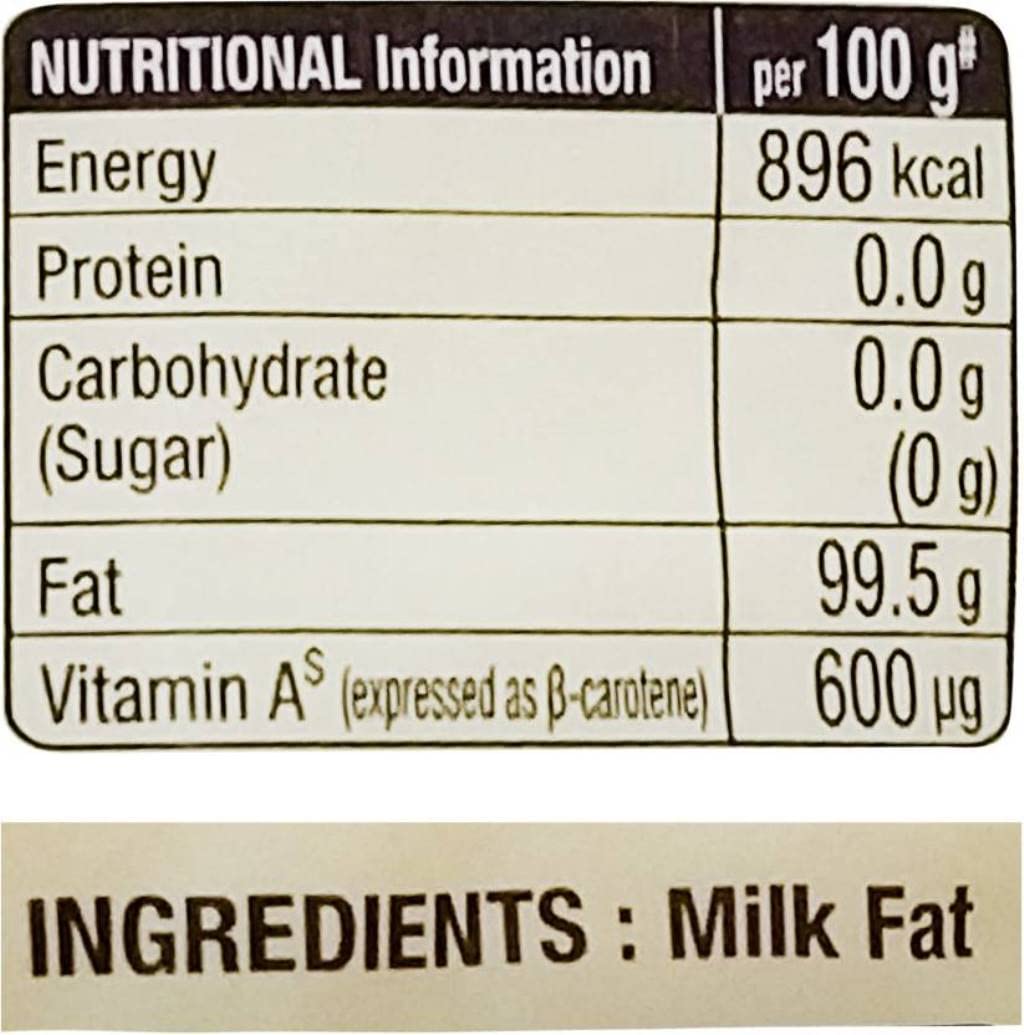 Shree Dhenu Desi Cow Ghee | Pure Cow Ghee for Better Digestion and Immunity| 1Ltr -1